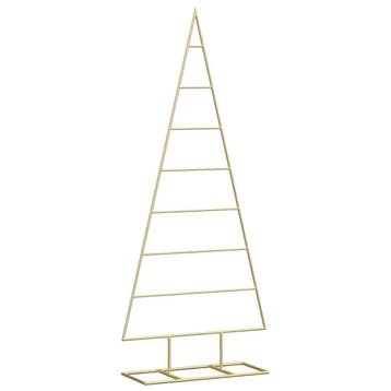 Metalen kerstboom 125cm zwart | retourdeal 34% korting, Ophalen of Verzenden, Zo goed als nieuw
