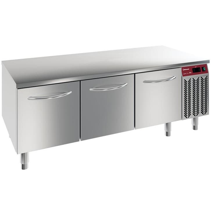 Gekoeld onderstel, 3 laden GN 1/1-h 200 mm, Zakelijke goederen, Horeca | Keukenapparatuur, Koelen en Vriezen, Verzenden