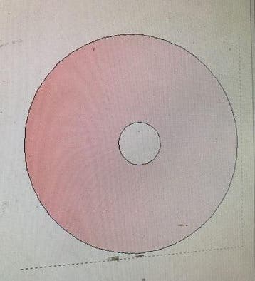 Styropor piepschuim isimo schijf 50 cm diameter met rond gat, Ophalen of Verzenden, Nieuw