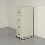 Dossierkast Officenow - Lichtgrijs - 151 x 53 cm - 4 laden, Ophalen of Verzenden, Nieuw