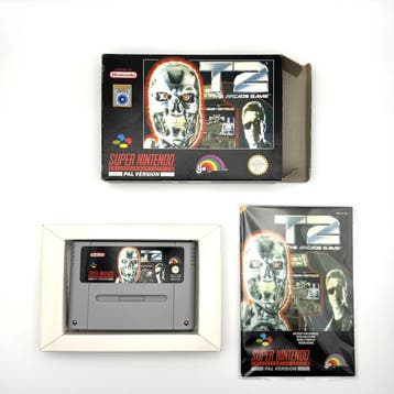 T2 The Arcade Game - Super Nintendo SNES - PAL FAH - CIB, Ophalen of Verzenden, Zo goed als nieuw