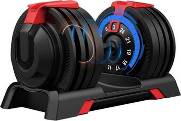 2dekans | DH FitLife Verstelbare Halter 24KG – 12, Sport en Fitness, Fitnessmaterialen, Ophalen of Verzenden, Zo goed als nieuw