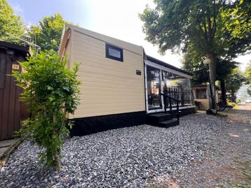 5 persoons chalet met airco in Porlezza, Luganomeer Italië, Dorp, 2 slaapkamers, Lombardije en Merengebied, Airconditioning