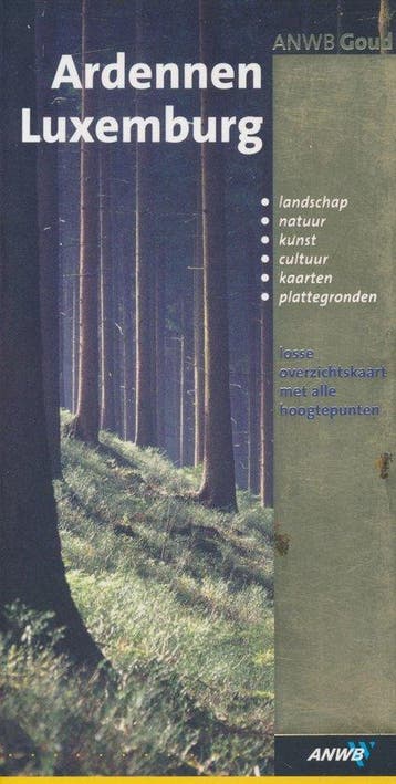 ANWB goud Ardennen, Luxemburg - Fonteyn, Boeken, Reisgidsen, Verzenden, Gelezen