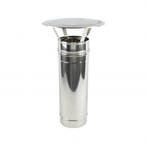 Compleet RVS set Ø160mm voor pizzaoven of buitenkachel (1, Huis en Inrichting, Kachels, Ophalen of Verzenden, Nieuw