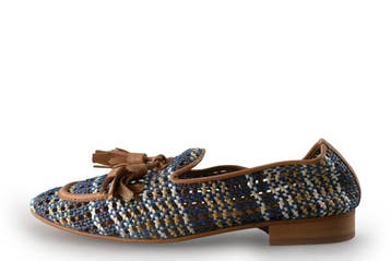 Jhay Loafers in maat 37 Blauw, Jhay, Overige typen, Zo goed als nieuw, Verzenden