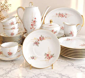 Bavaria, Schwarzenhammer - L.S. Bavaria - Koffieservies voor