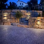 Solar wandlamp Sverre Recht Voordeelset van 2 stuks, Zonne-energie, Verzenden, Minder dan 50 watt, Wandlamp