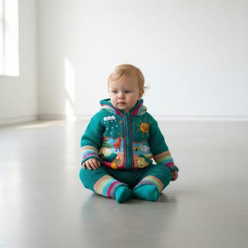 Eerlijk handgemaakt baby vest, wollen babyvest, Verzenden, Nieuw, Jongetje of Meisje, Jasje