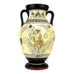 Vaas - Decoratieve vaas in oude Griekse stijl – replica met, Antiek en Kunst