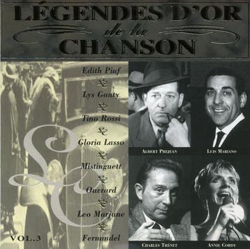 Various - Légendes DOr De La Chanson Vol. 3, Ophalen of Verzenden, Gebruikt