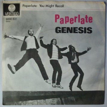 Genesis - Paperlate - Single, Cd's en Dvd's, Vinyl Singles, Verzenden, Nieuw in verpakking