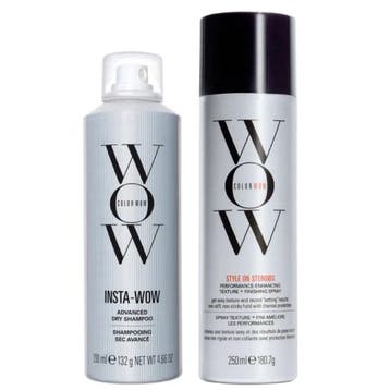 Color WoW Insta Wow Dry Shampoo + Style On Steroids Duo -, Ophalen of Verzenden, Nieuw, Shampoo of Conditioner