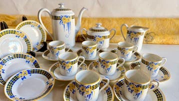 Legrand, Limoges - Frederic Legrand - Koffieservies (20) -