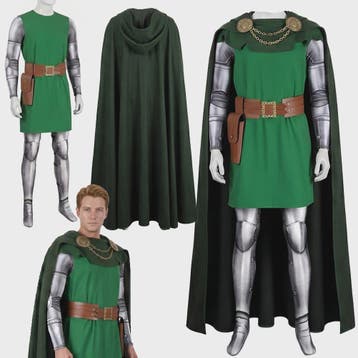 Doctor Doom Cosplay Kostuum voor Heren - Compleet Superhelde, Verzenden, Nieuw