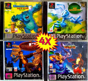 Disney ps1 games bundel (4x), Verzenden, Nieuw