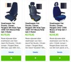 Camper stoelhoezen Fiat, Ford, VW, Aguti, ISRI, Hymer, Sport, Ophalen of Verzenden, Nieuw
