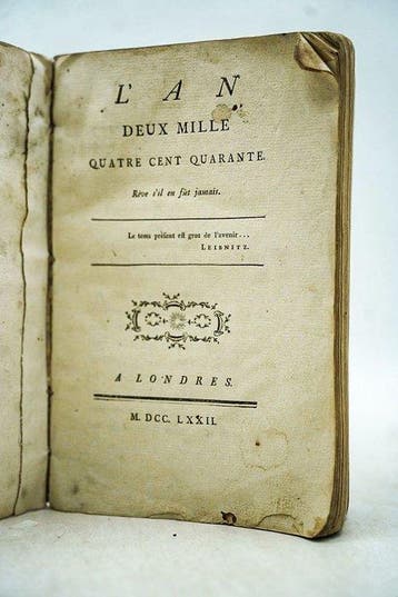 Louis Sébastien Mercier - Lan deux mille quatre cent