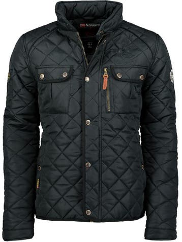 Geographical Norway Royal Club Winterjas Opstaande Kraag, Verzenden, Nieuw, Zwart