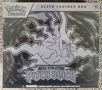 Pokémon - 2 Elite trainer box - Mega Evolution: Pitch Black, Nieuw