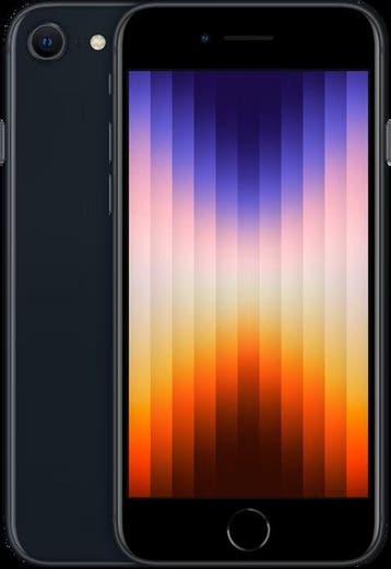 Iphone SE 2e gen. 64GB zwart   64GB flash, Ophalen of Verzenden, Zo goed als nieuw