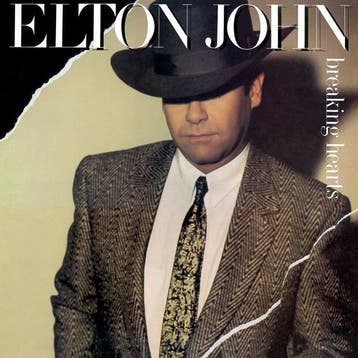 lp nieuw - elton john - Breaking Hearts (nieuw), Verzenden, Zo goed als nieuw, Overige formaten