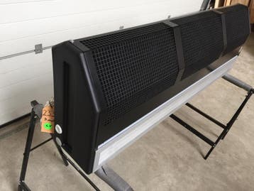 Itho luchtgordijn (2338), Ophalen of Verzenden, Gebruikt, 800 watt of meer, Kachel