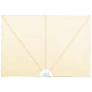 Terrasscherm 400x200cm creme | Retourdeal 40% Korting, Overige typen, Ophalen of Verzenden, Zo goed als nieuw, 150 tot 300 cm