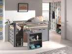 Halfhoogslaper met Bureau en Kasten veel modellen en kleuren, 90 cm, Eenpersoons, Verzenden, Nieuw