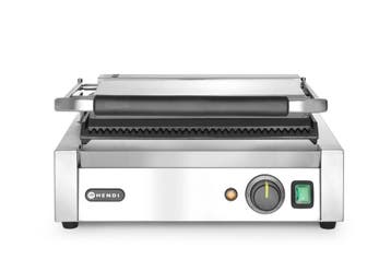 Contactgrill panini, Hendi, Boven En Onder Geribd, 230v/22, Ophalen of Verzenden, Nieuw in verpakking