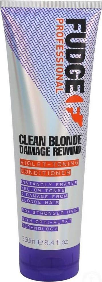 Fudge Clean Blonde Damage Rewind Violet - Conditioner - 250, Ophalen of Verzenden, Zo goed als nieuw