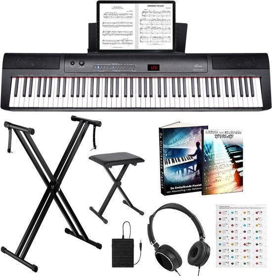 2dekans | Finesse Digitale Piano - 88 Gewogen Toetsen -, Muziek en Instrumenten, Piano's, Zo goed als nieuw, Ophalen of Verzenden