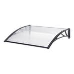 [en.casa] Deurluifel Mellerud afdak 150x100 cm transparant e, Doe-het-zelf en Verbouw, Verzenden, Nieuw
