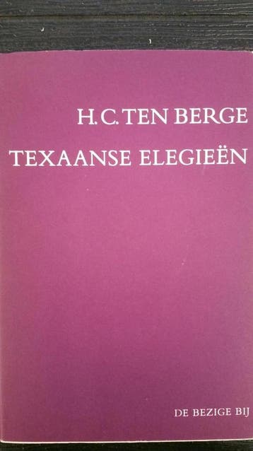Texaanse elegieën 9789023445937 Berge, Verzenden, Gelezen, Berge