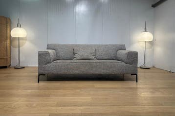 NIEUWSTAAT Design on Stock Bloq 2.5-Zits Beige Gemeleerd, Huis en Inrichting, 75 tot 100 cm, Ophalen of Verzenden, Zo goed als nieuw