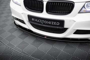 Maxton Front Splitter V.1 BMW 3 Sedan / Touring M-Pack E90 /, Auto diversen, Verzenden