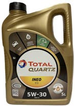 TOTAL Quartz INEO ECS 5W30 5 Liter, Auto diversen, Onderhoudsmiddelen, Ophalen of Verzenden
