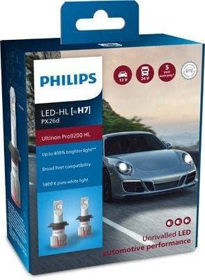 Philips Ultinon Pro 9200 LED, H7, Verzenden, Nieuw