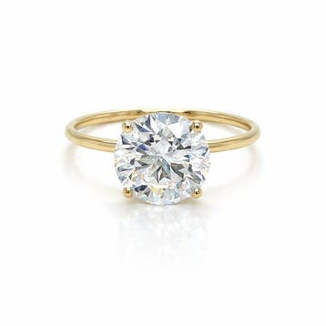 Zonder minimumprijs - Ring - 14 karaat Geel goud - 2.00ct., Nieuw