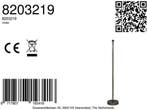 Light & Living Vloerlamp UNDAI - Metaal - 25,5 x 25,5 x 140, Huis en Inrichting, Lampen | Vloerlampen, Verzenden, Nieuw