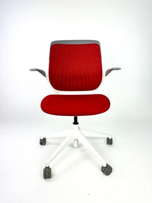 Steelcase - Stoel - cobi - Metaal, Plastic, Textiel, Antiek en Kunst, Antiek | Meubels | Stoelen en Banken