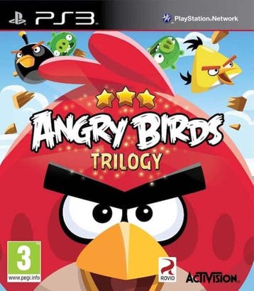 Angry Birds Trilogy (PS3 Games), Ophalen of Verzenden, Zo goed als nieuw