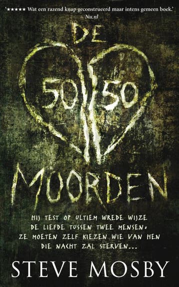 De 50/50-moorden 9789022996447 Steve Mosby, Verzenden, Gelezen, Steve Mosby