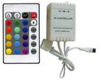 24-key LED IR controller RGB - 5 tot 24 Volt, Ophalen of Verzenden, Nieuw
