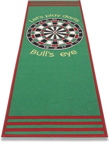 ABC Darts – Dartmat Groen Bulls Eye - 80 x 237 cm (Dart Ma, Ophalen of Verzenden, Nieuw, Overige typen