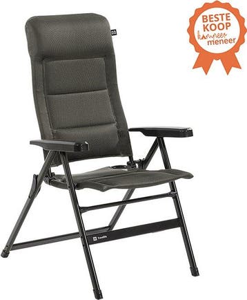 Travellife Barletta Standenstoel Comfort L - In 7 standen, Caravans en Kamperen, Verzenden, Nieuw