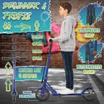 Kinderstep - 2 wielen - Kinder step - Verstelbaar - Donkerbl, Fietsen en Brommers, Steps, Verzenden, Zo goed als nieuw