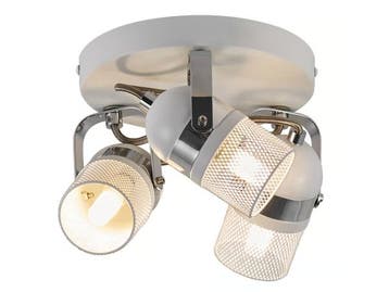 Veiling - 3x Nordlux  plafondlamp 3-spot Agnes, Huis en Inrichting, Nieuw