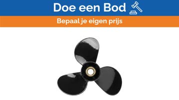 Bieden: Michigan Match 3-Blade Aluminum Boat Propeller 9 1/, Watersport en Boten, Ophalen of Verzenden, Nieuw