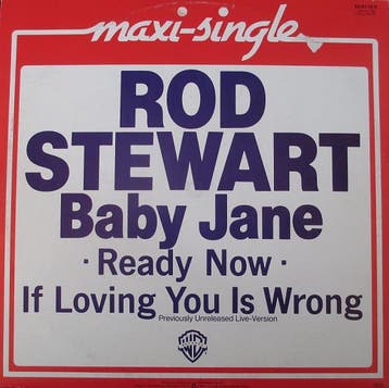 Rod Stewart - Baby Jane, Ophalen of Verzenden, Gebruikt